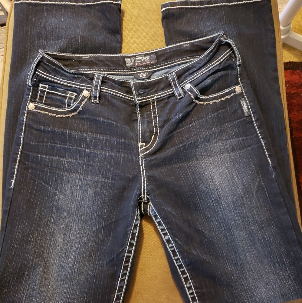EUC 31/33 Silver Jeans